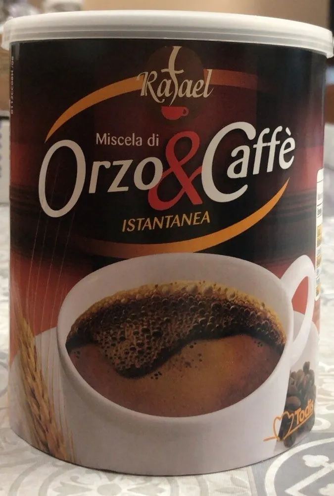 miscela di orzo e caffè istantanea