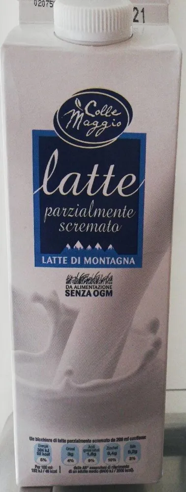 Colle maggio latte parzialmente scremato