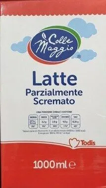 Latte parzialmente scremato