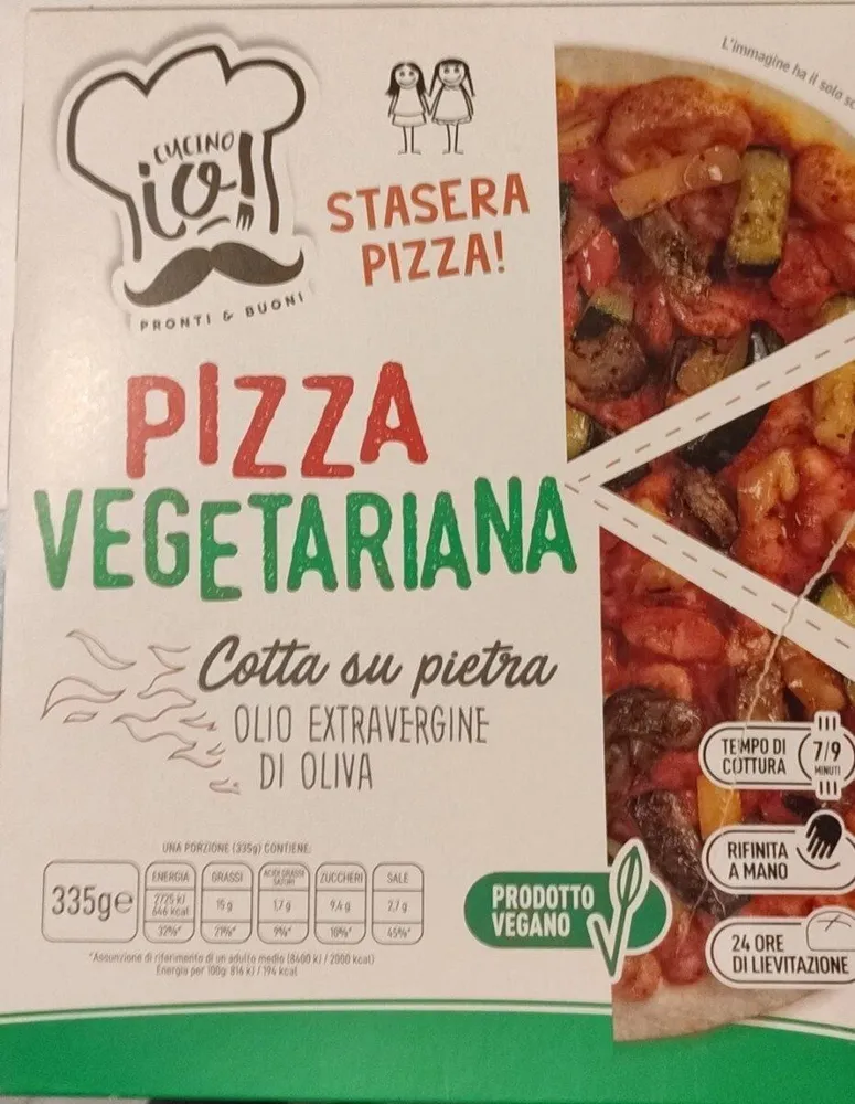 Pizza vegetariana