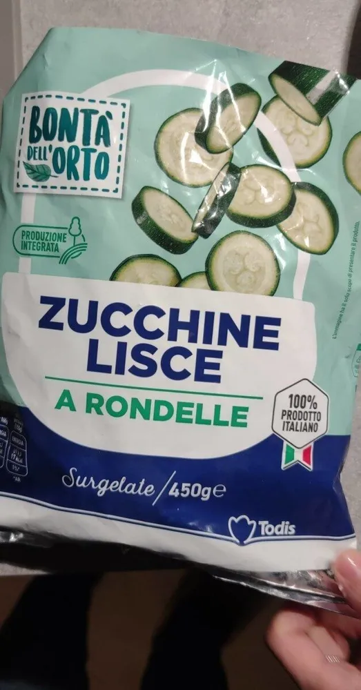 Zucchine liscie a rondelle