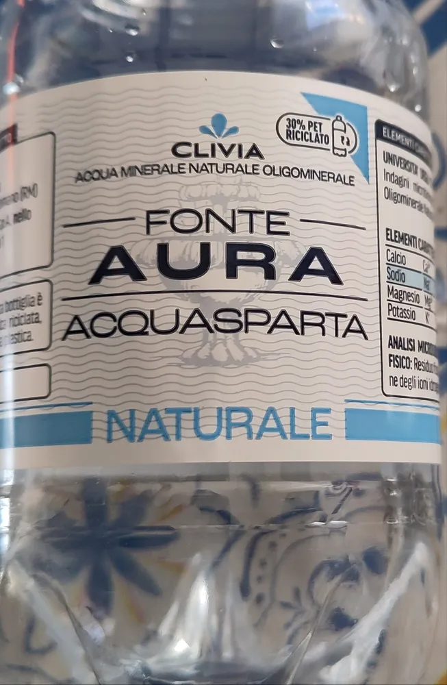 Acqua minerale naturale oligominerale