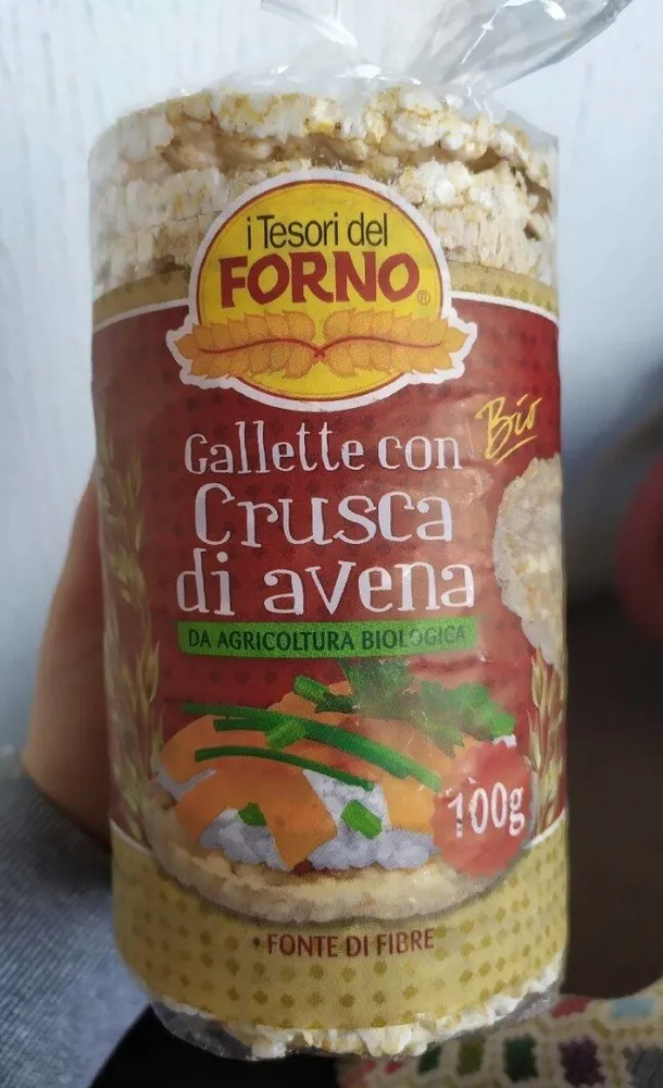 Gallette con crusca di avena