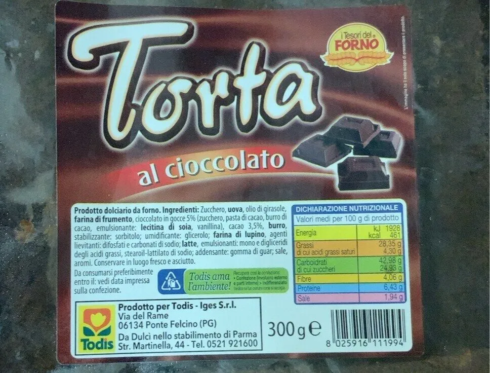 Torta al cioccolato