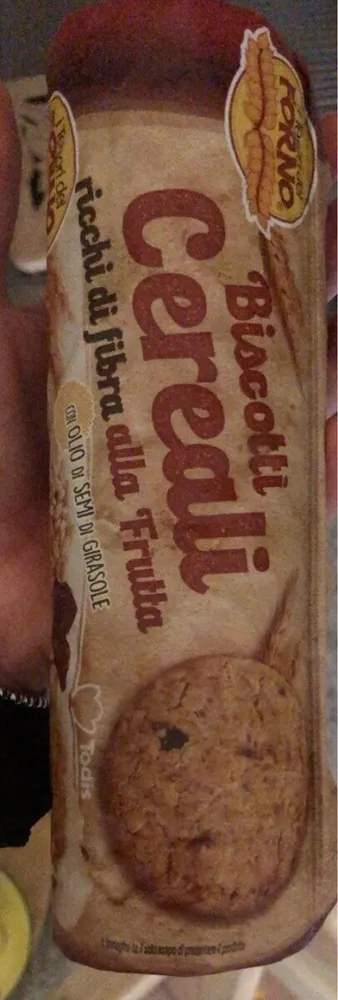 biscotti cereali ricchi di fibra alla frutta