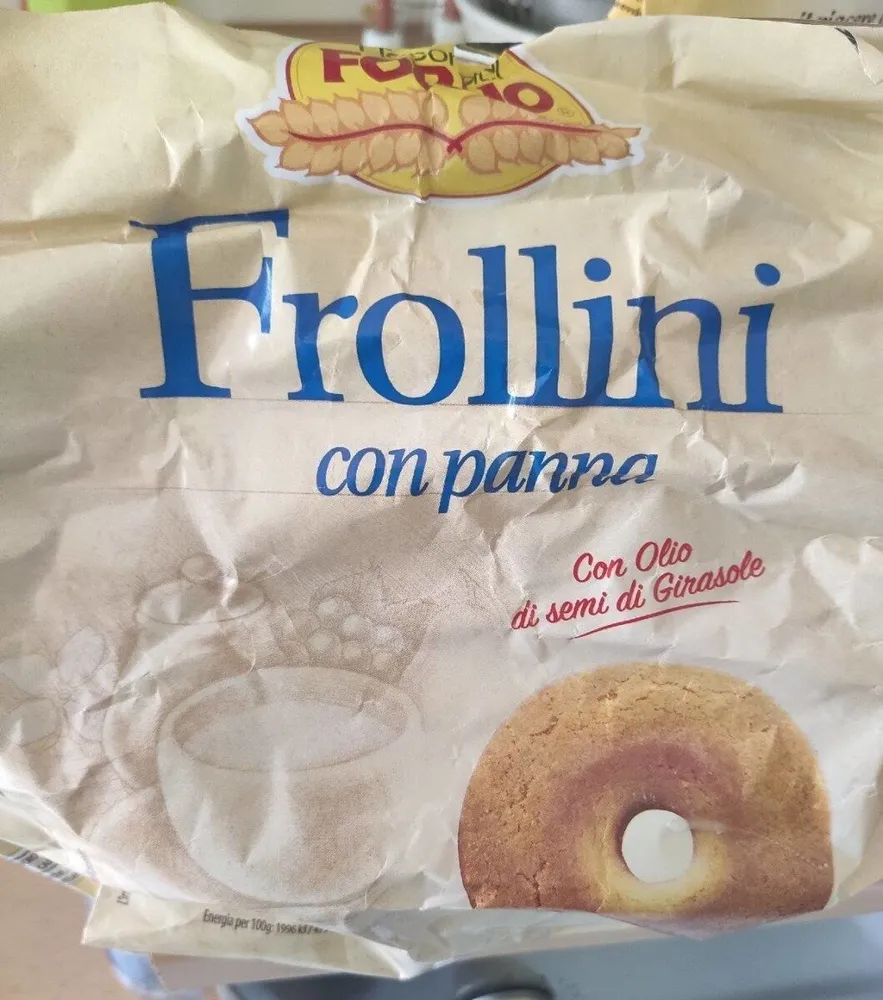 Frollini con panna