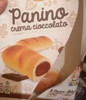 Panini crema cioccolato