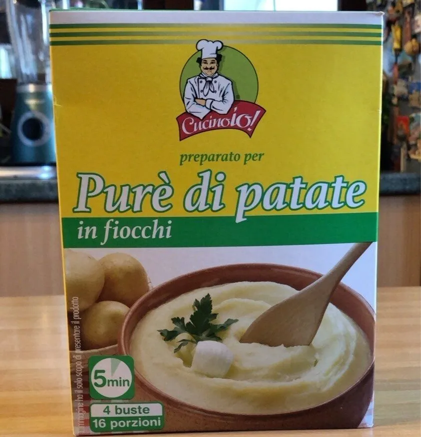 Purè di patate in fiocchi