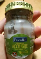 Filetti di acciughe in olio d'oliva 46%