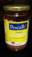 Filetti di acciughe in olio di semi di girasole