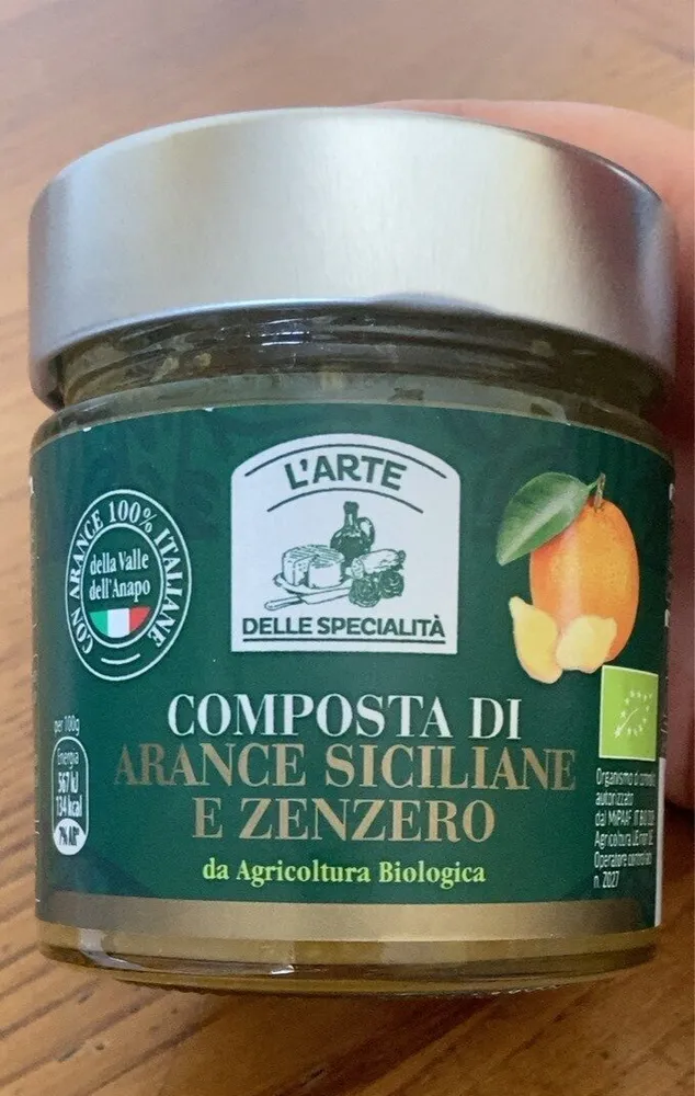 Composta di arance siciliane e zenzero