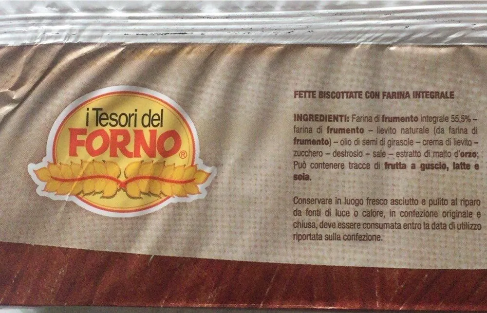 Fette biscottate integrali