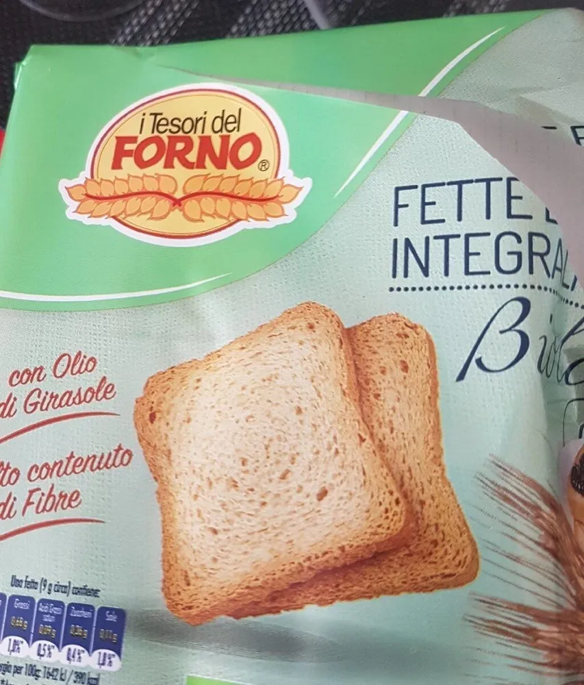Fette biscottate integrali