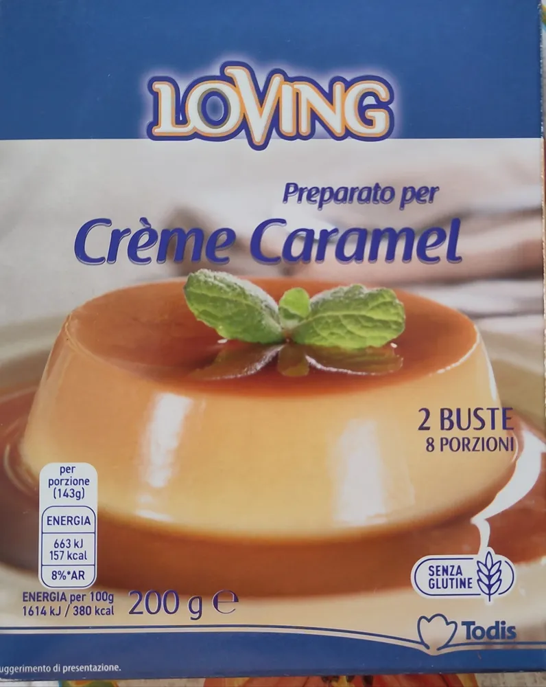 Preparato per Crème Caramel