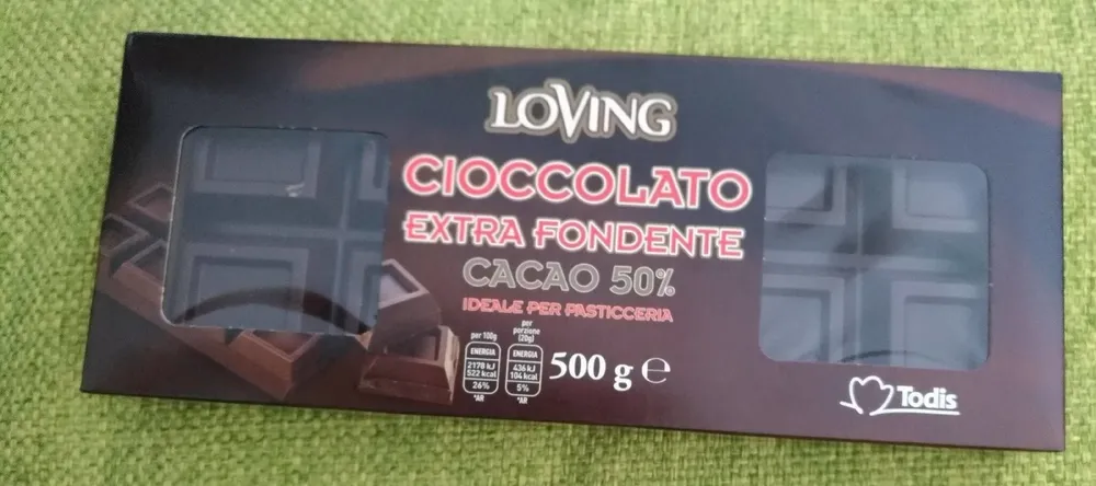 Loving Cioccolato extra fondente