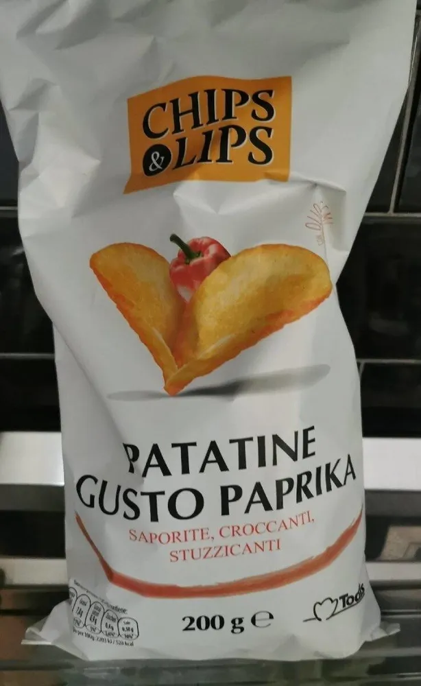 Patatine gusto paprika