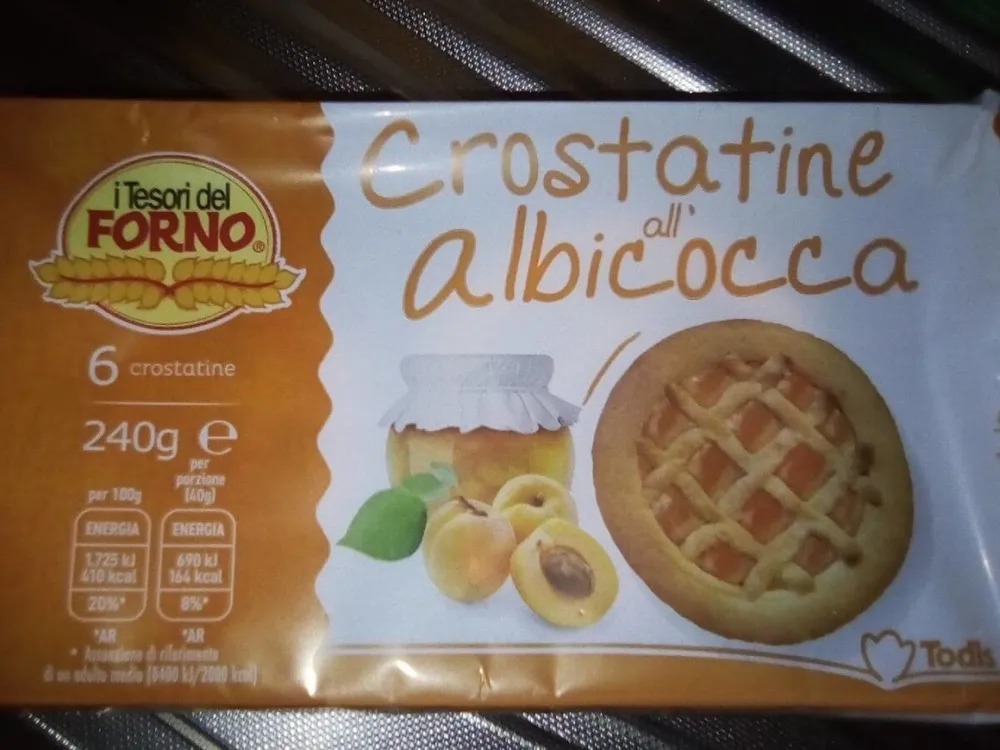 Crostatine all'albicocca