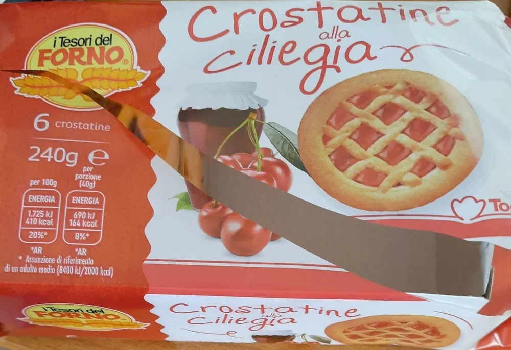 Crostatine alla ciliegia