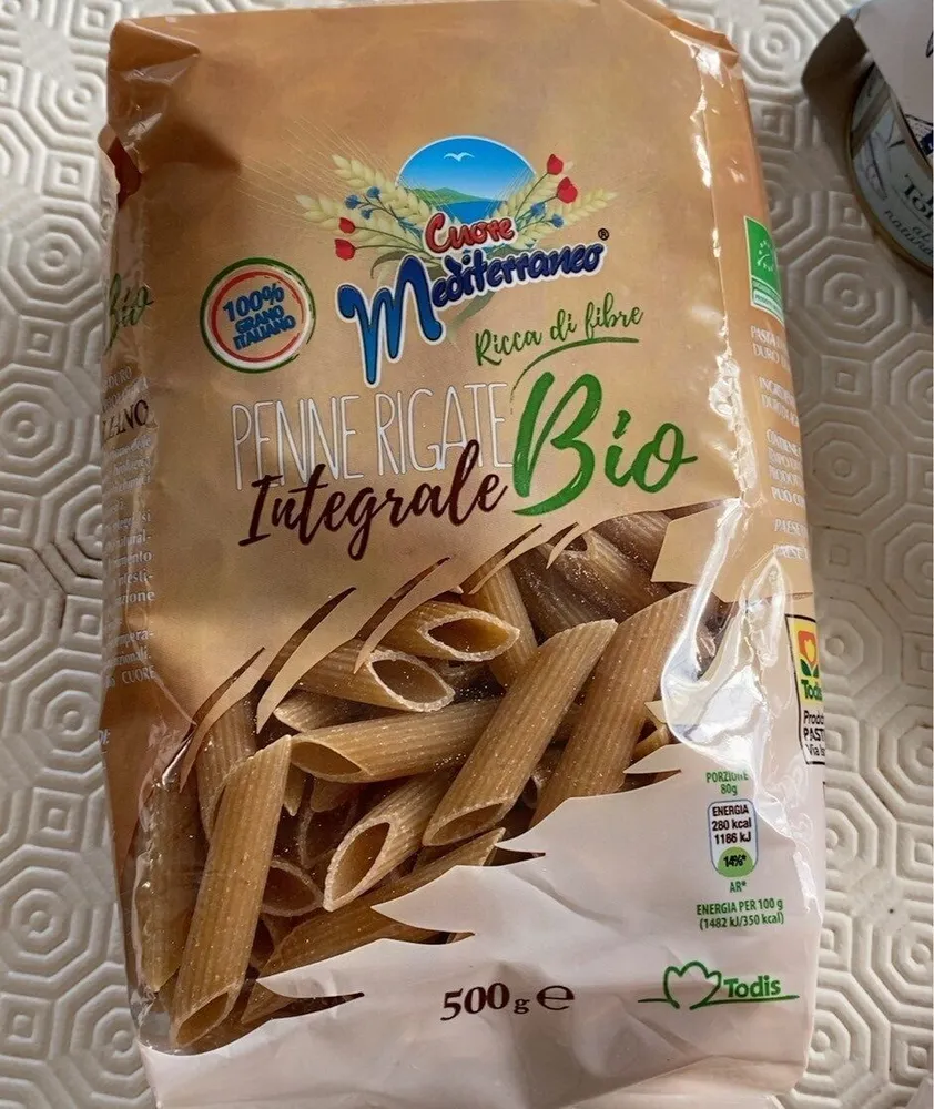 Penne rigate inegre bio