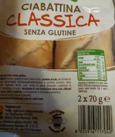 Ciabattina classica senza glutine