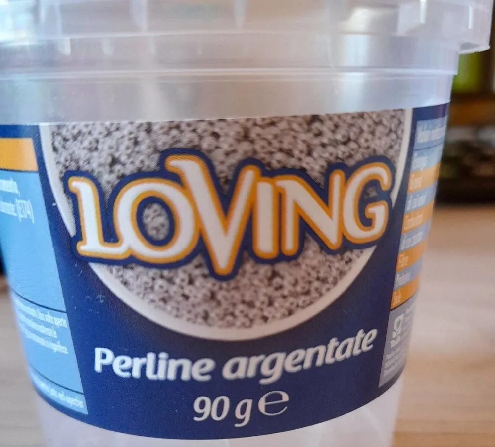 Perline argentate