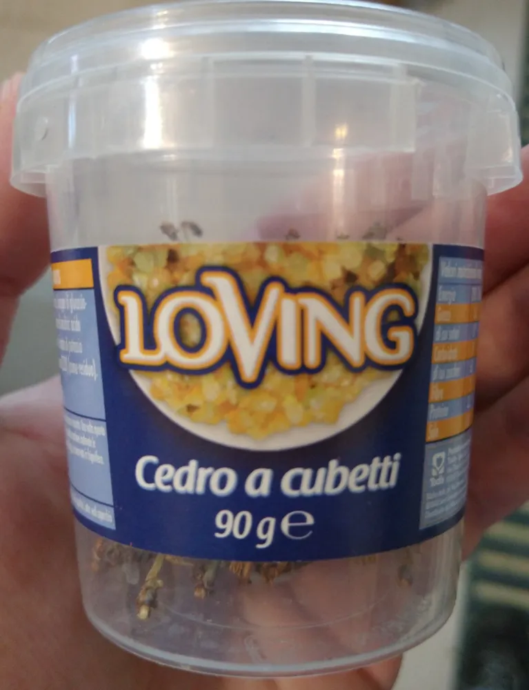Cedro a cubetti