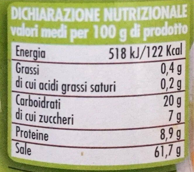 Gusto vegetale granulare