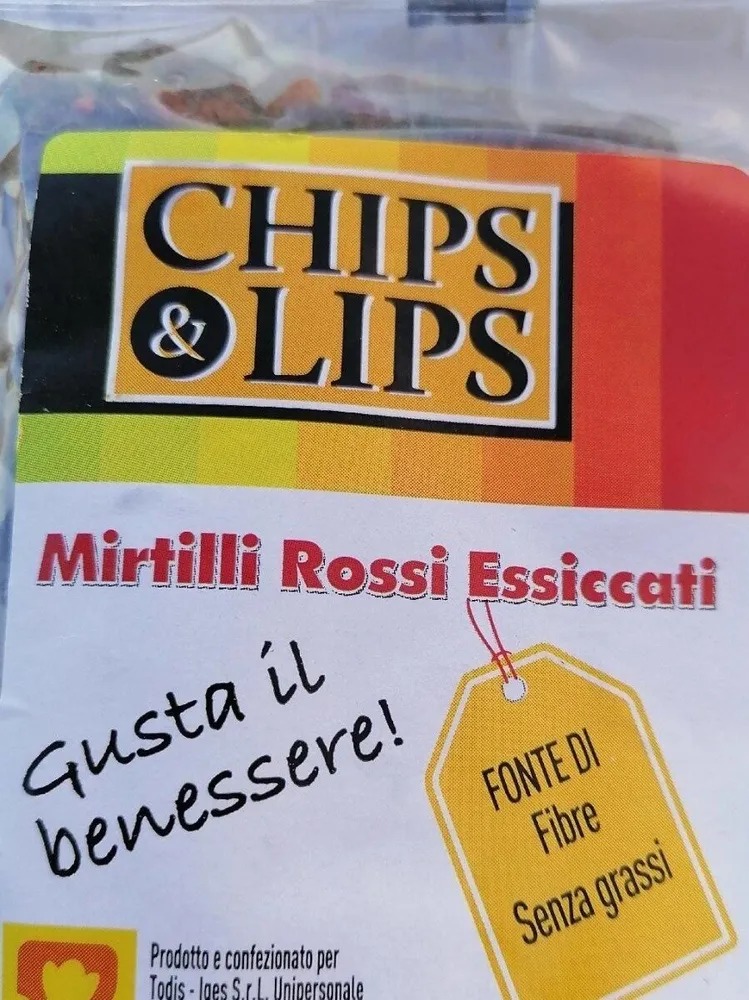 Mirtilli rossi essiccati