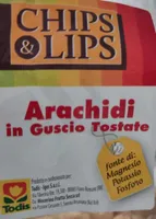 Arachidi in guscio tostate