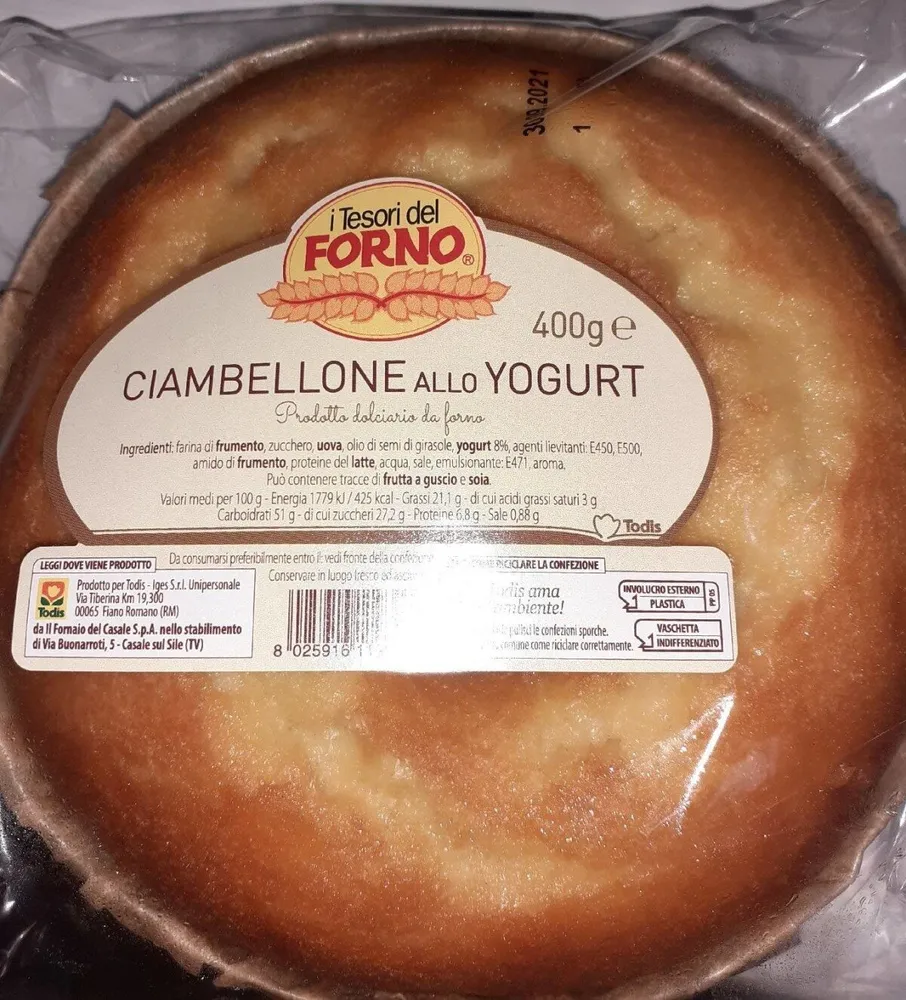 Ciambellone allo yogurt