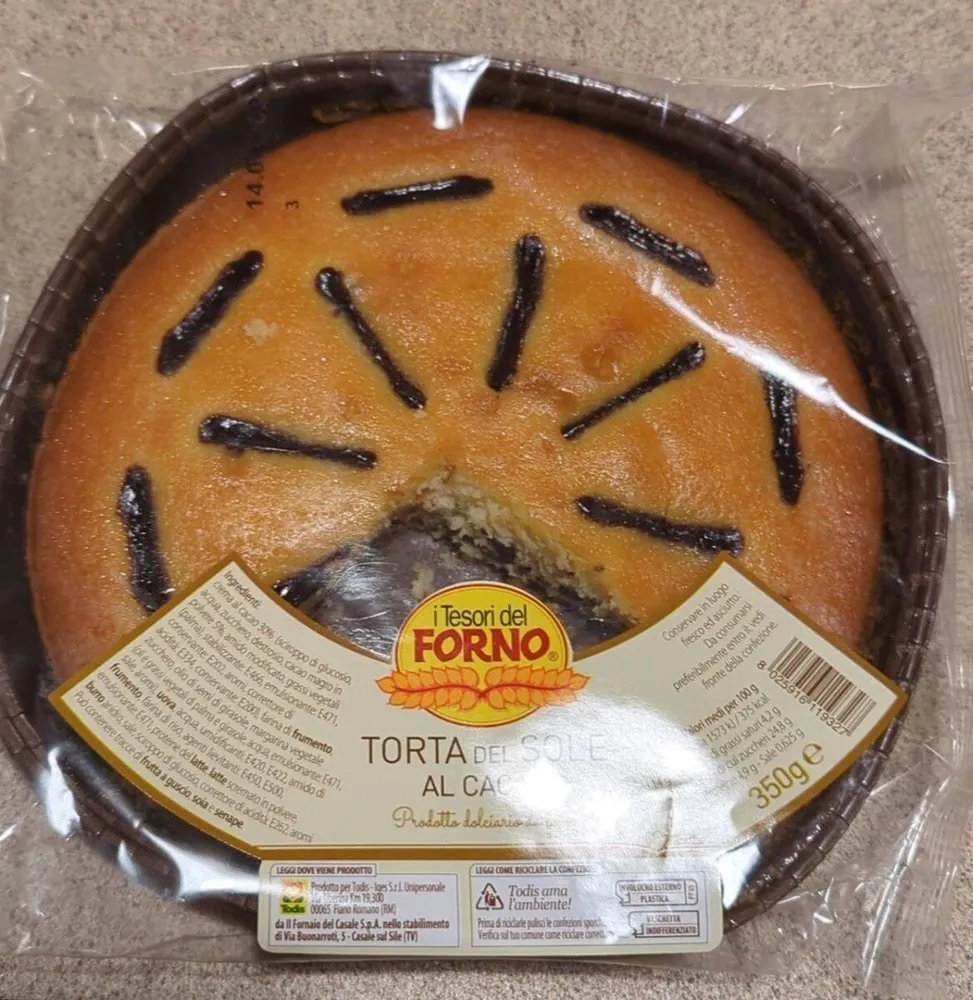 Torta del Sole al Cacao