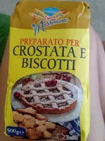 Preparato per crostata con biscotti