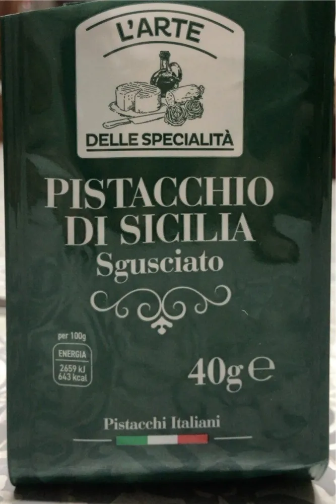 pistacchio di sicilia sgusciato