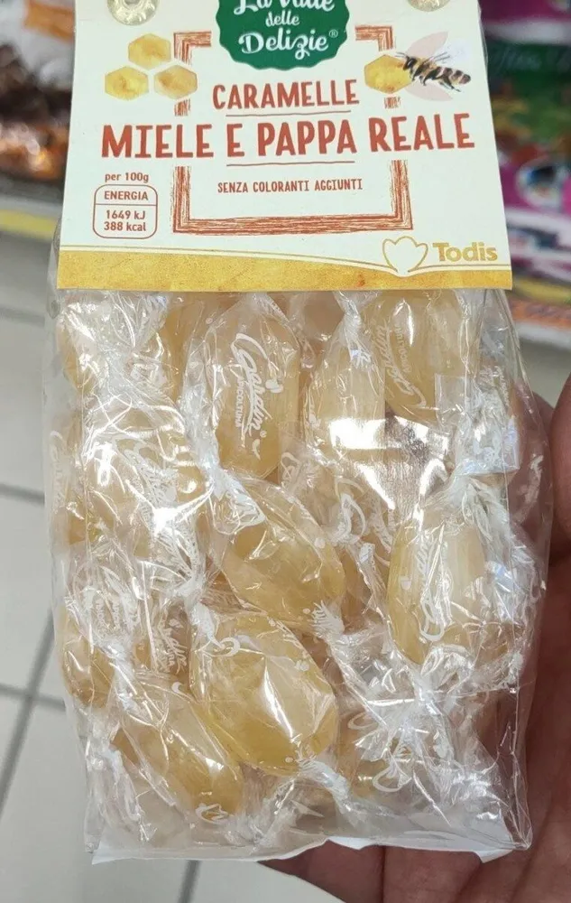 Caramelle miele e pappa reale