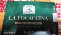 La focaccina con formaggio stracchino