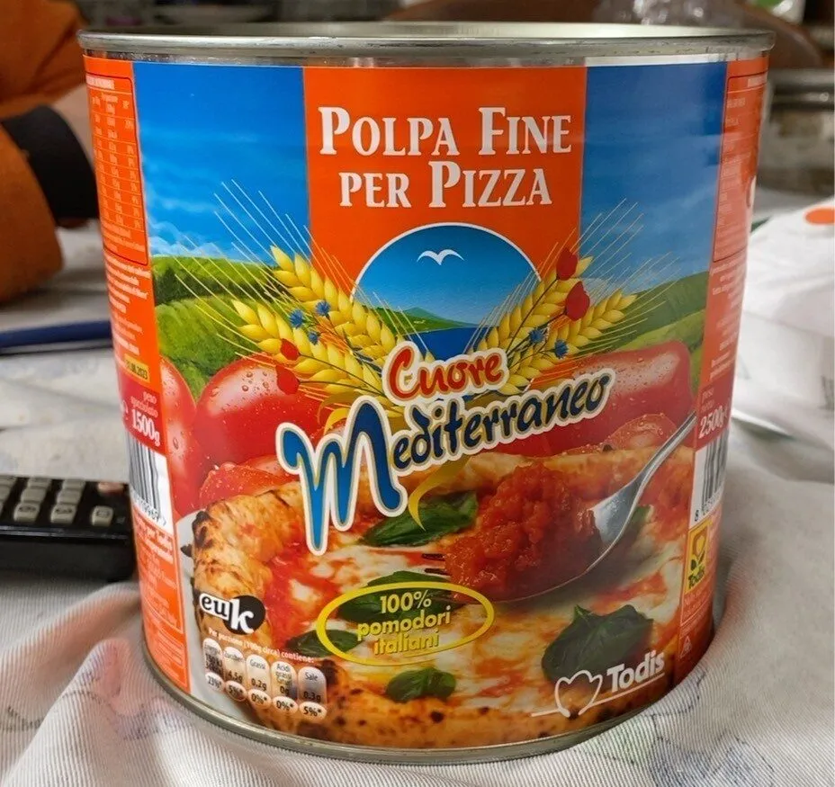 Polpa fine per pizza