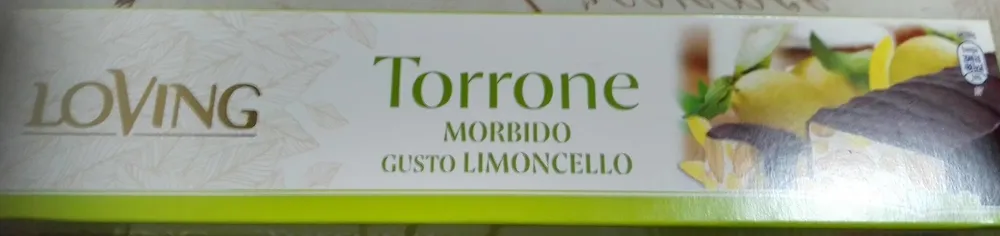 Torrone morbido gusto limoncello