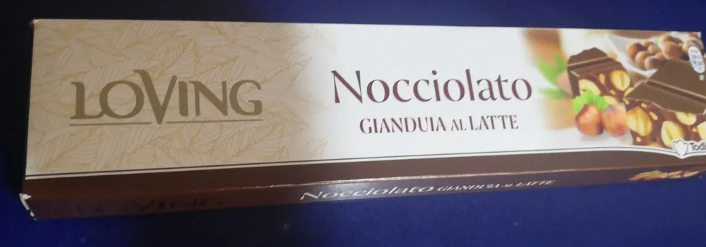 Torrone nocciolato guanduia al latte