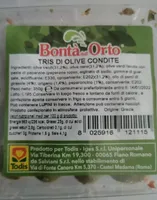 Tris di olive condite
