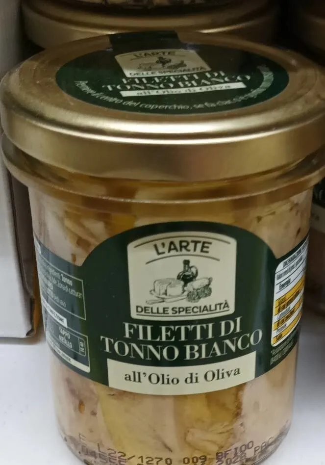 Filetti di tonno bianco