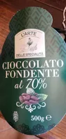 Uovo di cioccolato fondente al 70 per cento