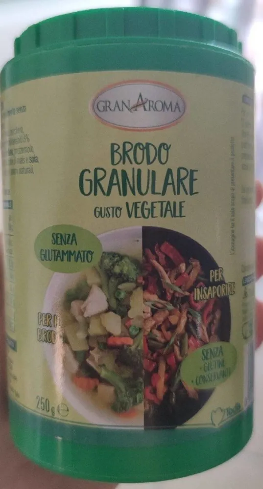 Brodo granulare gusto vegetale