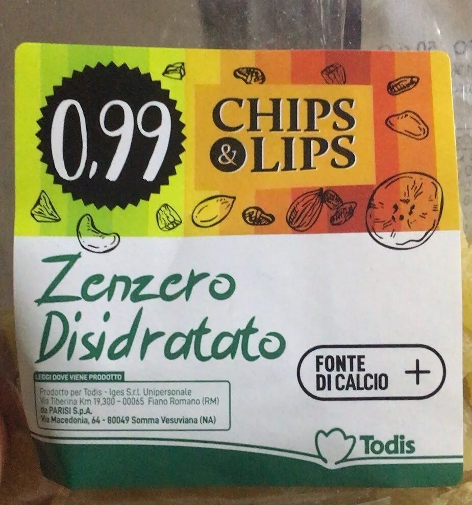 Zenzero disidratato
