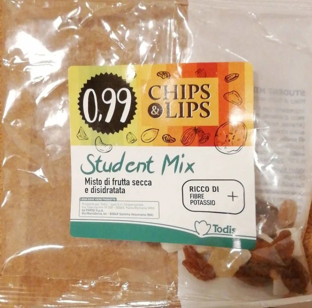 Student Mix - Misto di frutta secca e disidratata