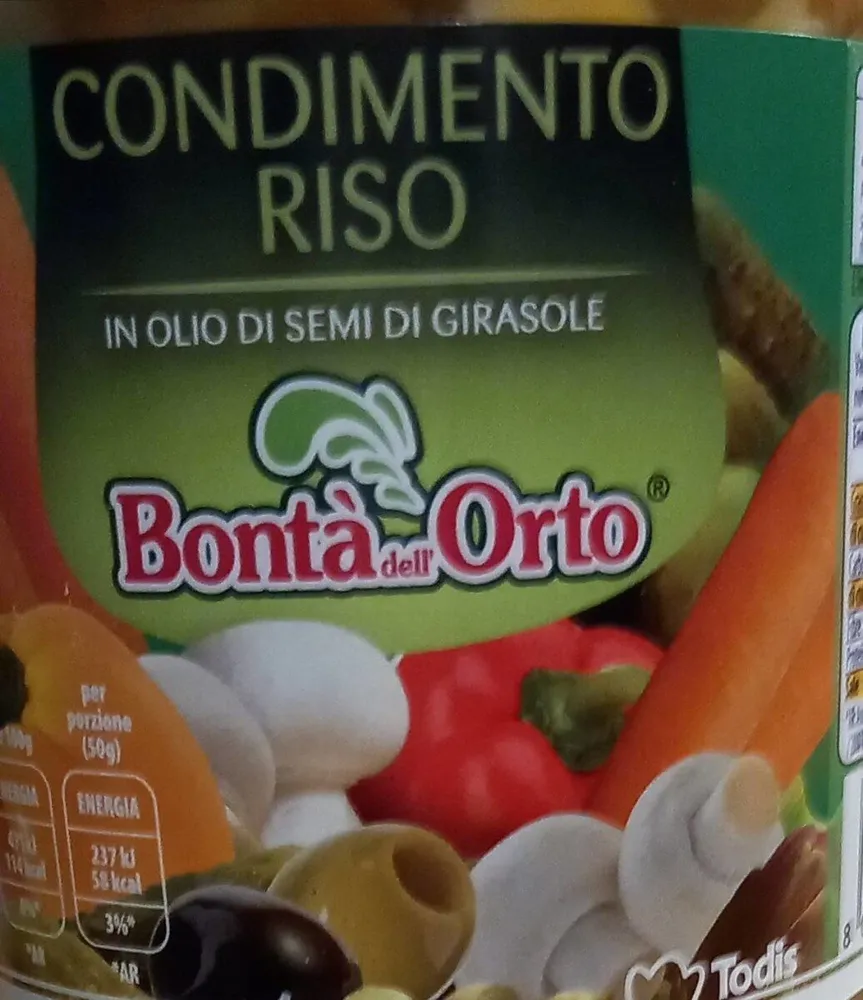 Condimento riso