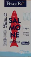 Filetti di salmone al naturale