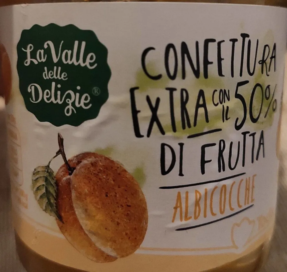 Confettura Extra con il 50% di frutta albicocca
