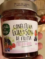 Confettura extra con il 50% in più di frutta (frutti di bosco)