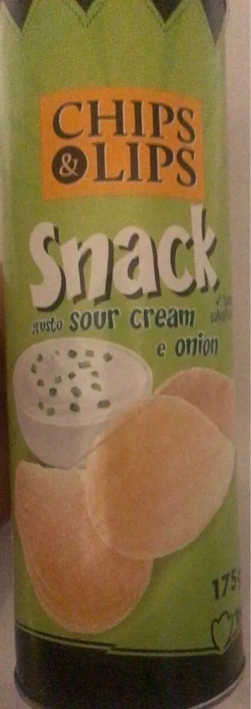 Snack gusto sour cream e onion
