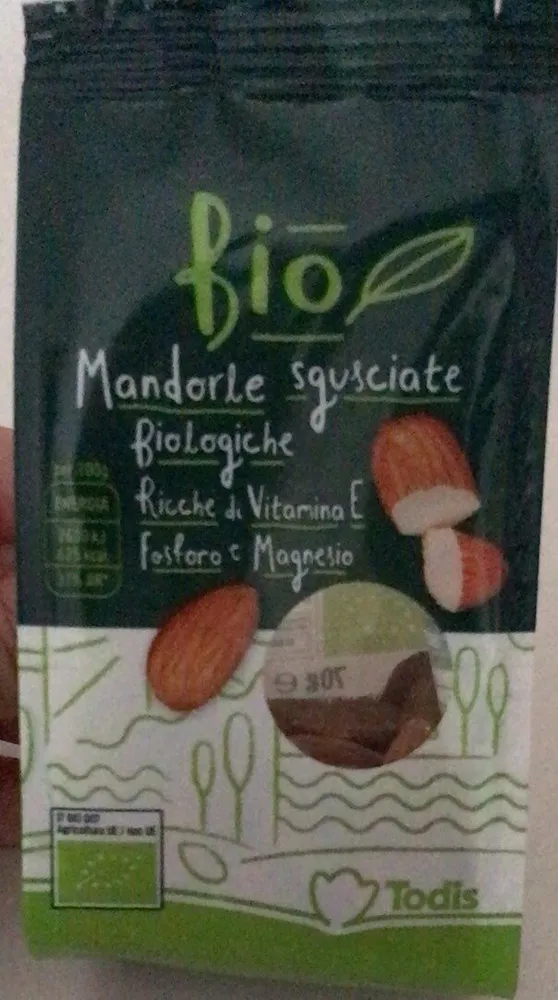 Mandorle sgusciate biologiche
